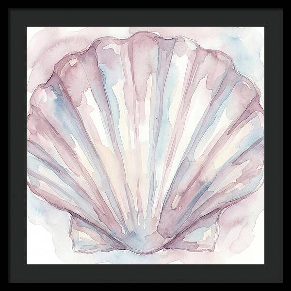 Clam Shell Watercolor