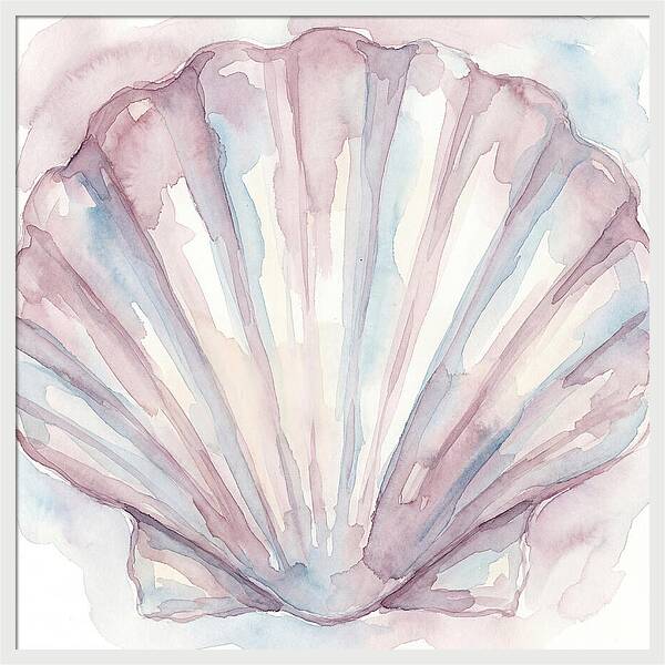 Clam Shell Watercolor