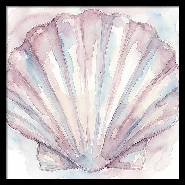 Clam Shell Watercolor