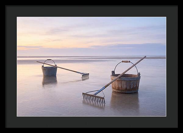 Clamming Buckets And Rakes At Dawn