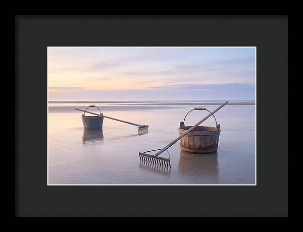 Clamming Buckets And Rakes At Dawn