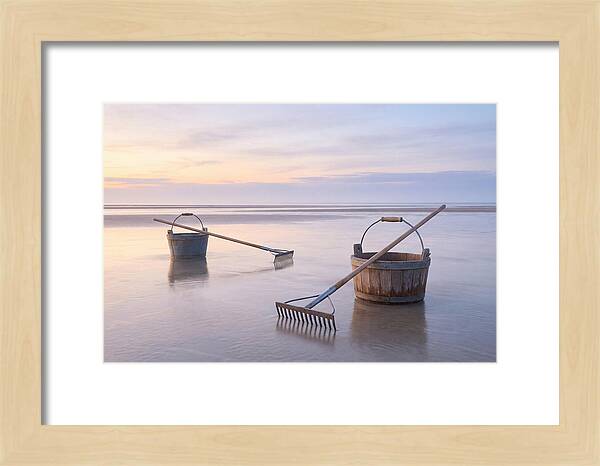Clamming Buckets And Rakes At Dawn
