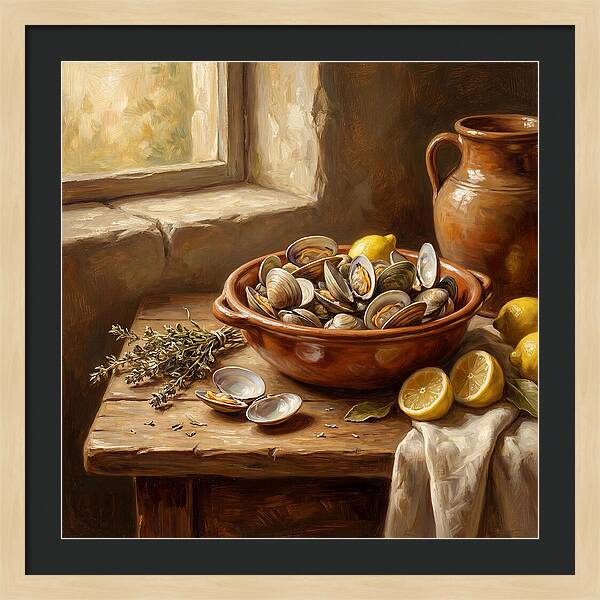 Clams And Citrus Harmony