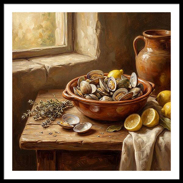 Clams And Citrus Harmony