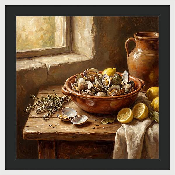 Clams And Citrus Harmony
