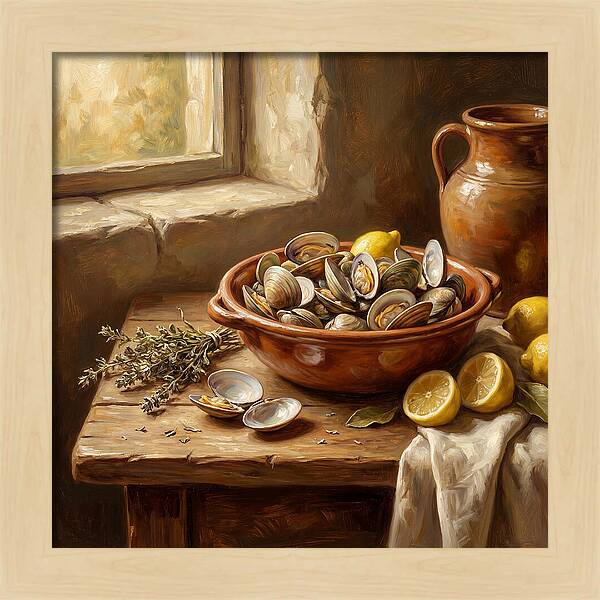 Clams And Citrus Harmony