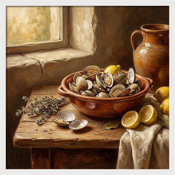 Clams And Citrus Harmony