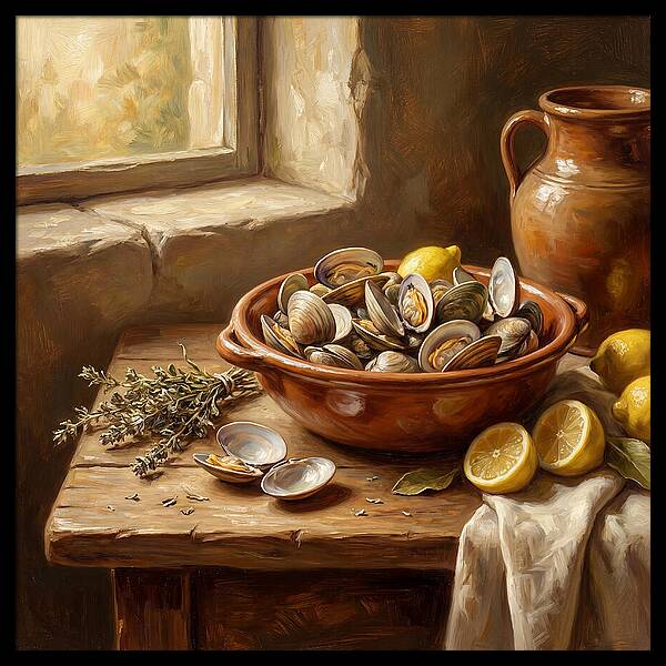 Clams And Citrus Harmony