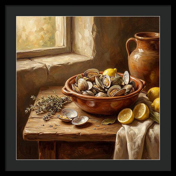 Clams And Citrus Harmony