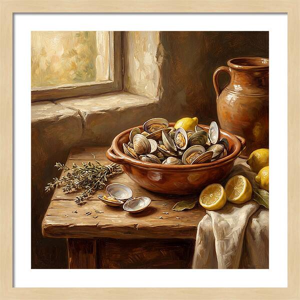 Clams And Citrus Harmony