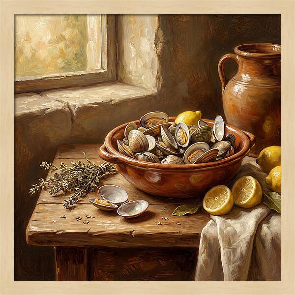 Clams And Citrus Harmony