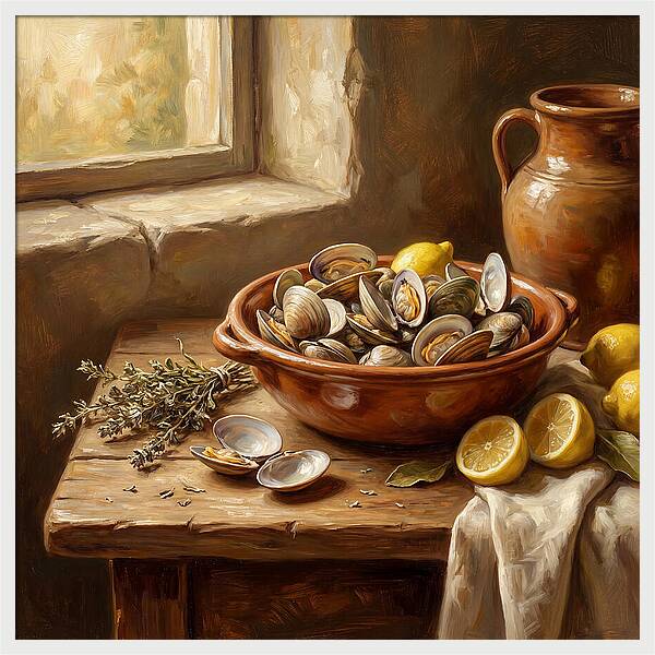 Clams And Citrus Harmony