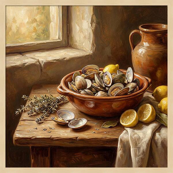 Clams And Citrus Harmony