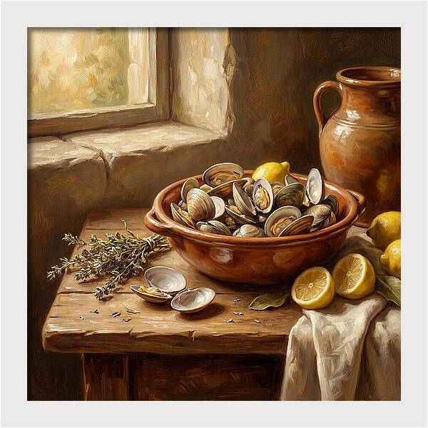 Clams And Citrus Harmony