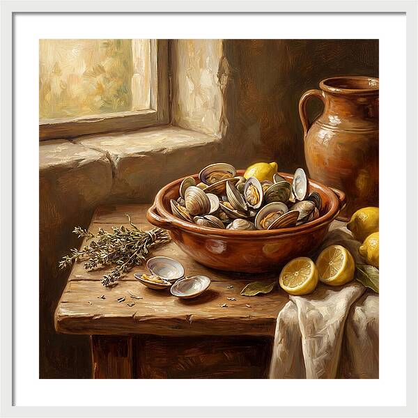 Clams And Citrus Harmony