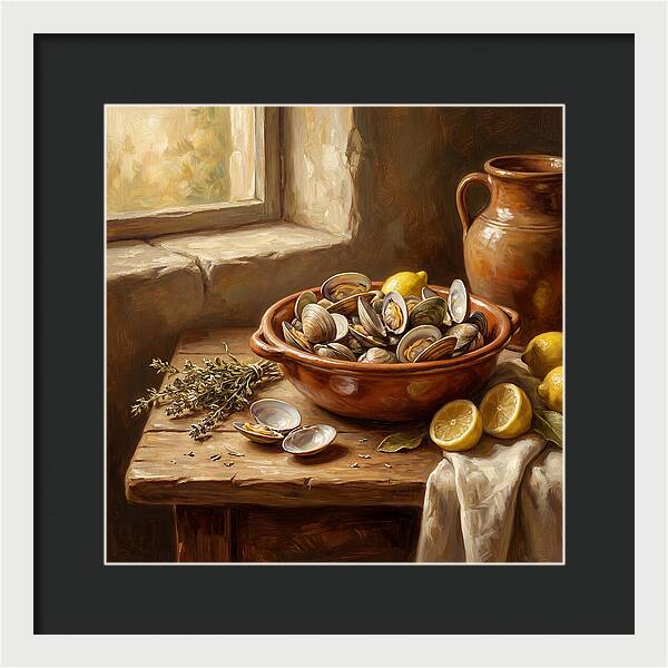 Clams And Citrus Harmony