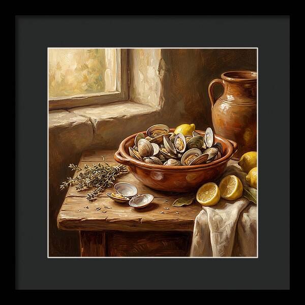 Clams And Citrus Harmony