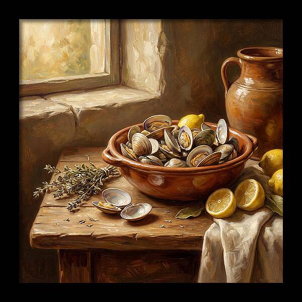 Clams And Citrus Harmony