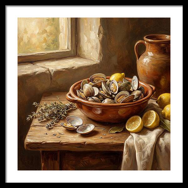 Clams And Citrus Harmony