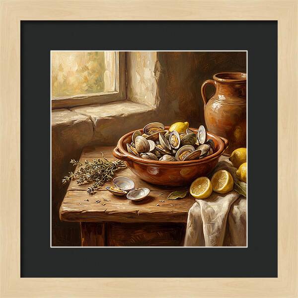 Clams And Citrus Harmony