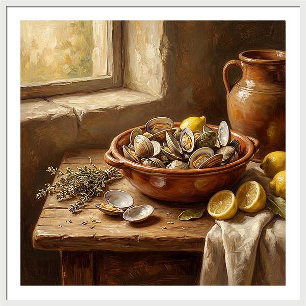 Clams And Citrus Harmony