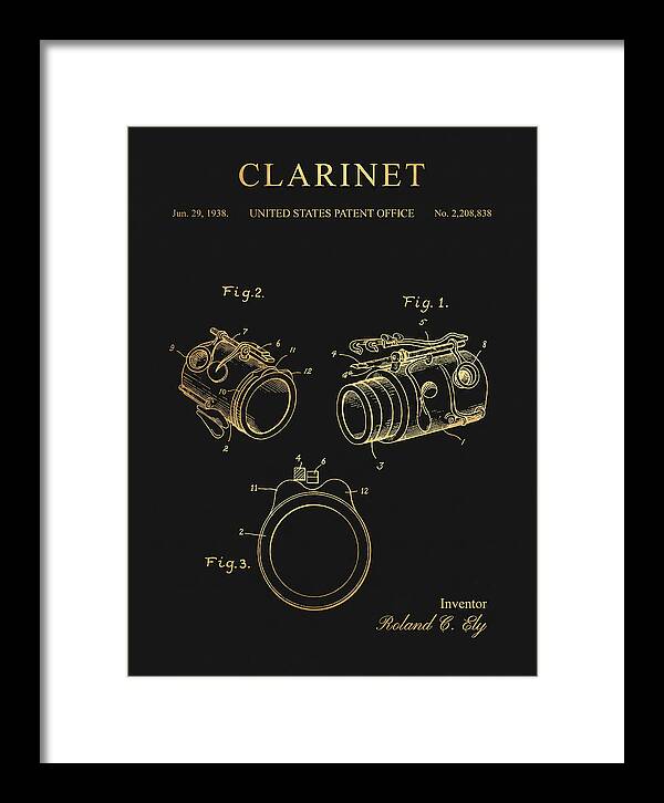 Clarinet Gold Patent Us2208838a