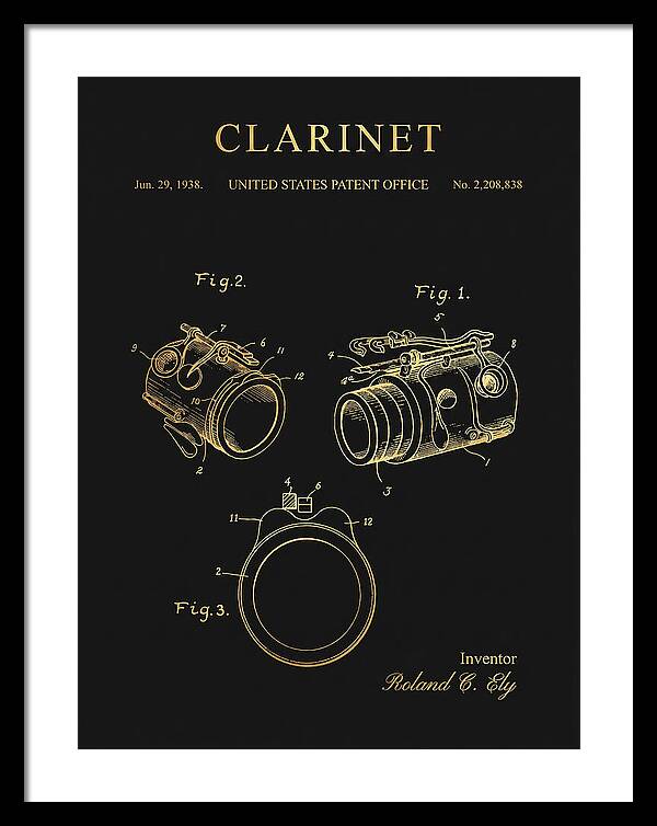 Clarinet Gold Patent Us2208838a