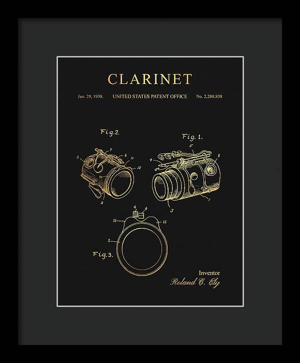Clarinet Gold Patent Us2208838a