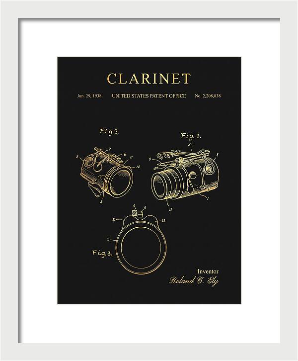 Clarinet Gold Patent Us2208838a