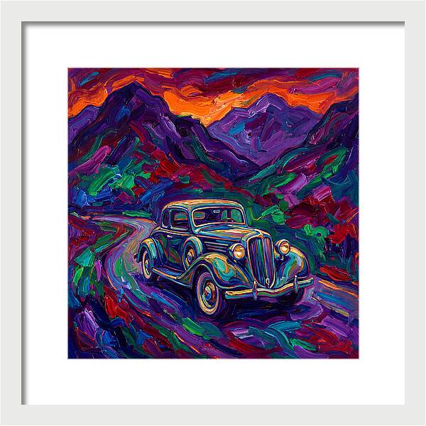 Classic Car Journey Through Color