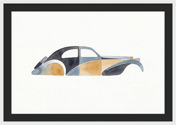 Classic Car Silhouette