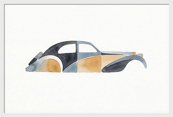 Classic Car Silhouette