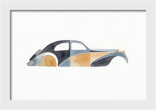 Classic Car Silhouette