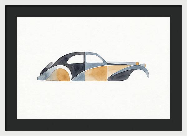 Classic Car Silhouette