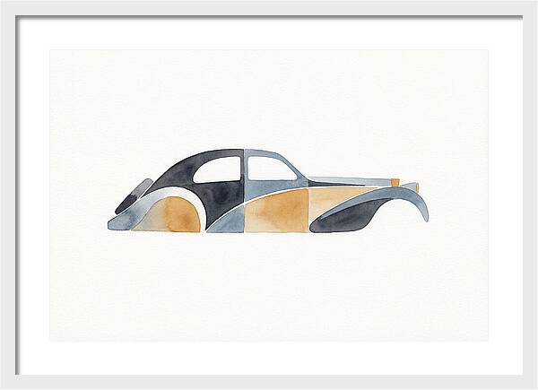 Classic Car Silhouette