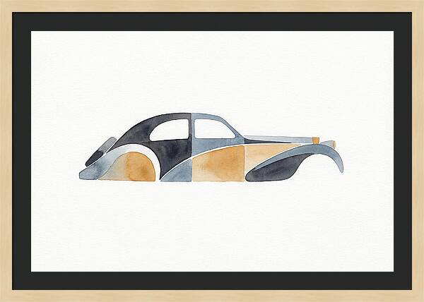 Classic Car Silhouette