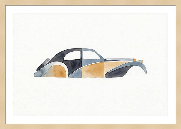 Classic Car Silhouette