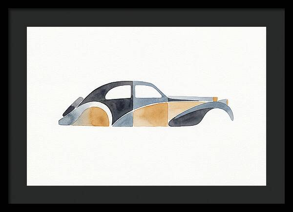 Classic Car Silhouette