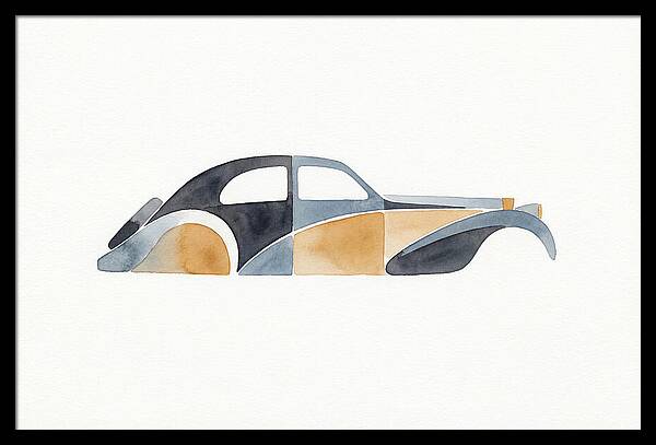 Classic Car Silhouette