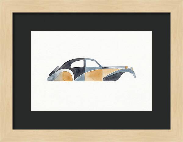 Classic Car Silhouette