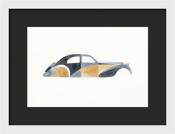 Classic Car Silhouette