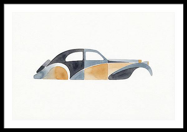 Classic Car Silhouette