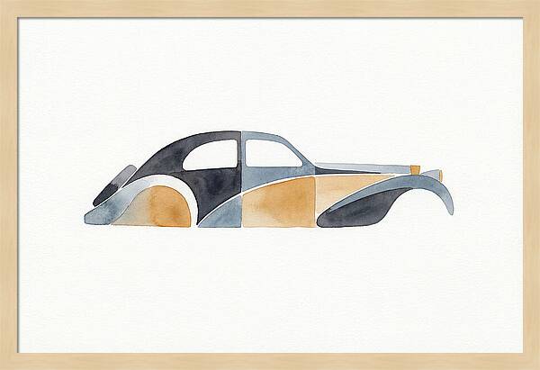 Classic Car Silhouette