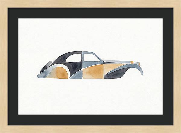 Classic Car Silhouette