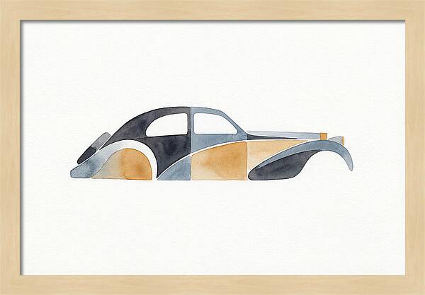 Classic Car Silhouette
