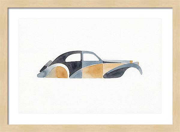 Classic Car Silhouette
