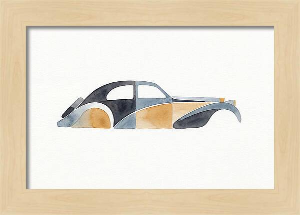 Classic Car Silhouette