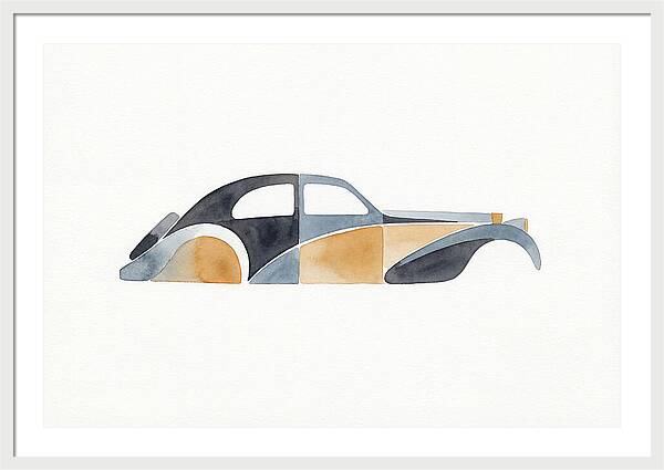 Classic Car Silhouette