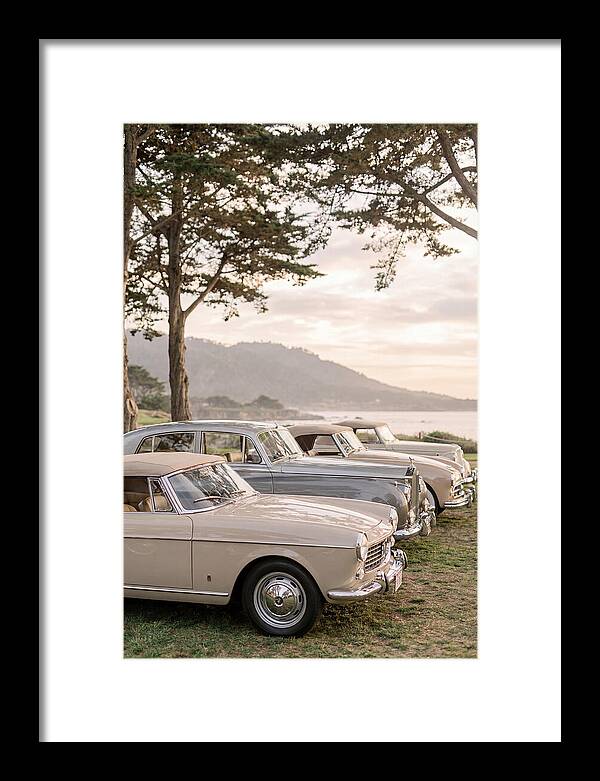Classic Cars Under Sunset