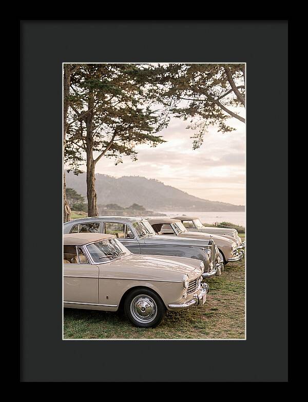 Classic Cars Under Sunset